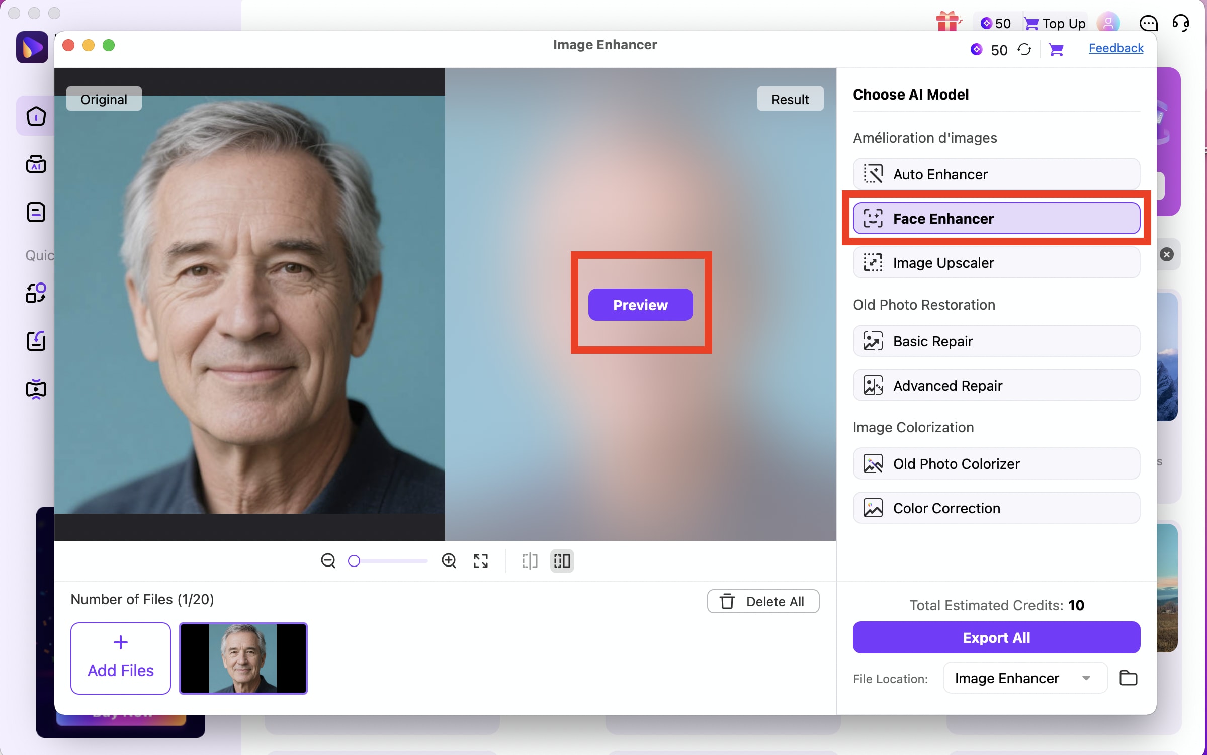 face enhancement step 3
