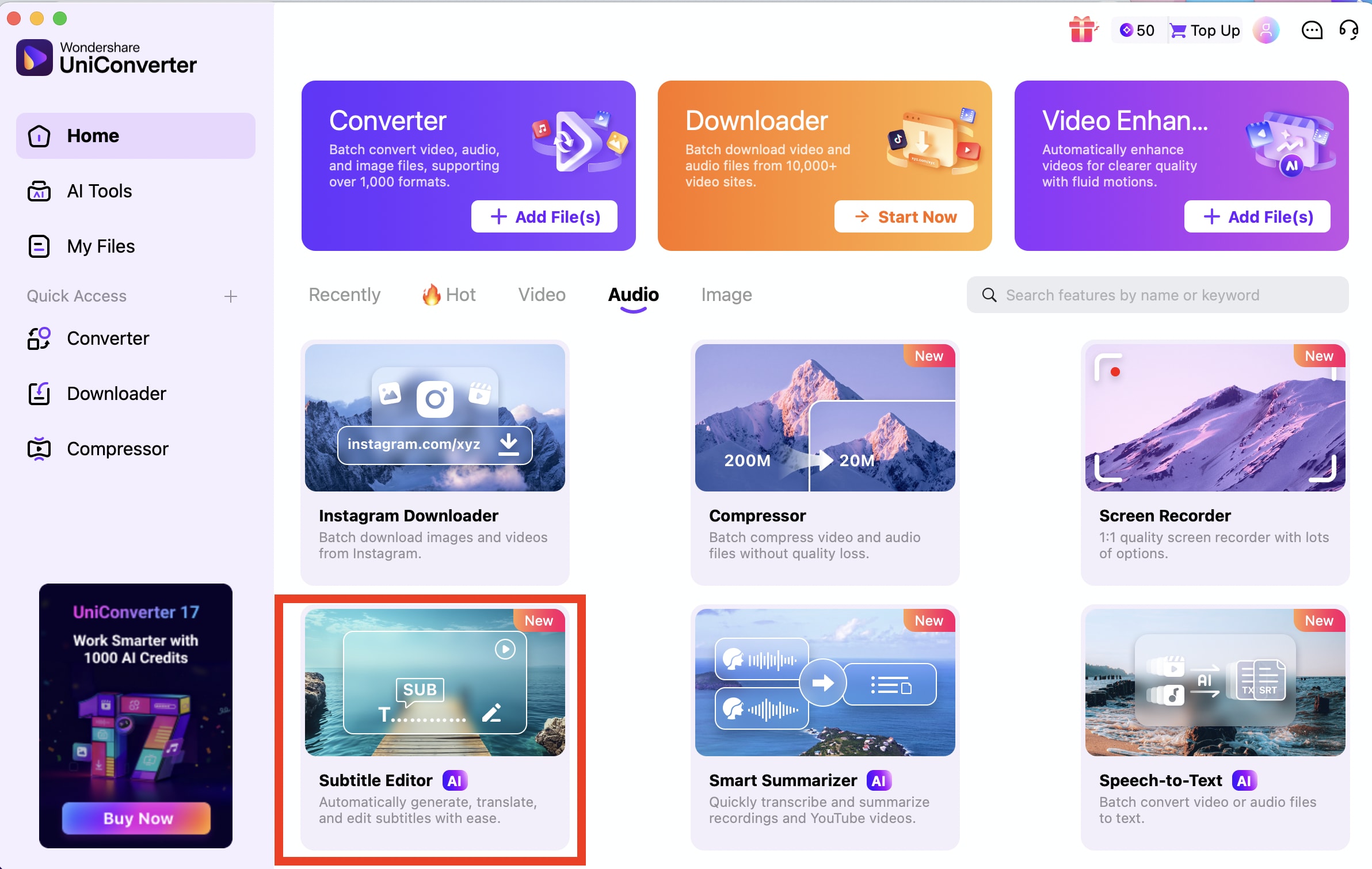 choose ai subtitle editor