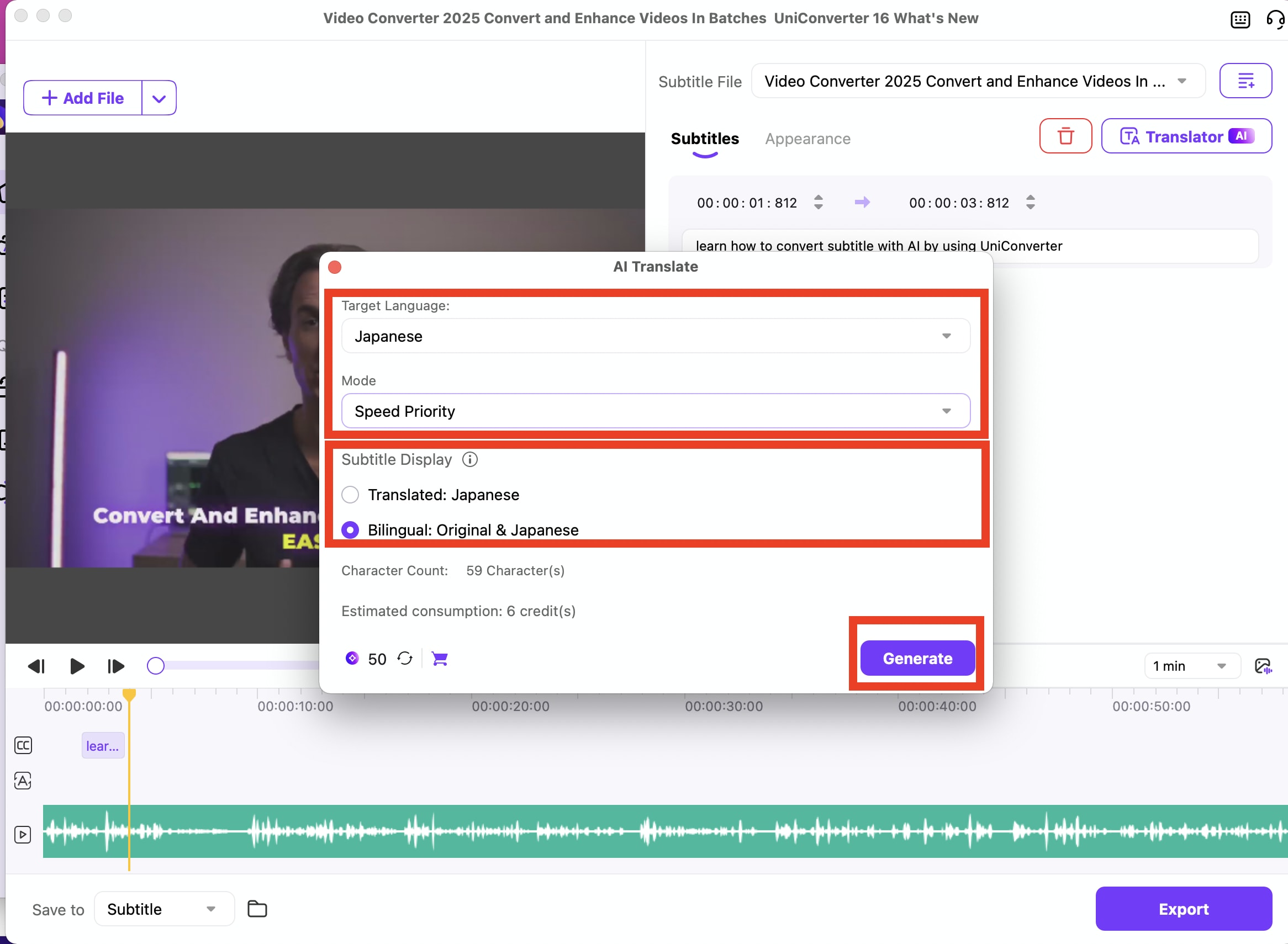 select ai translator