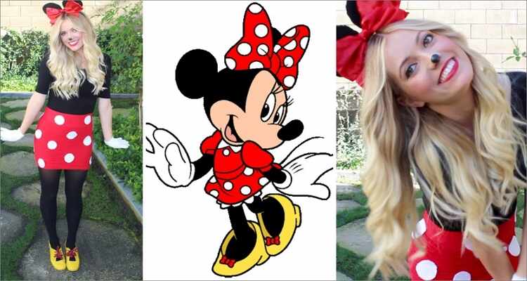 Ideas para disfraces de Halloween - Disfraz de Minnie Mouse