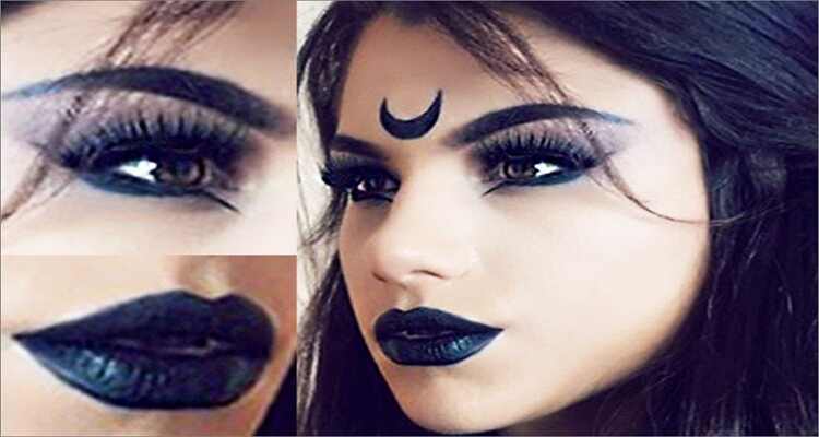 Halloween Makeup Ideen - Hexen Makeup