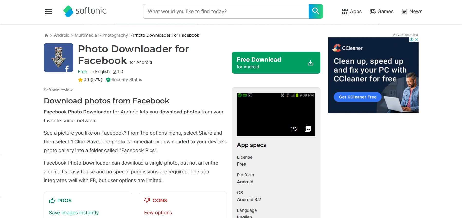 photo downloader for facebook