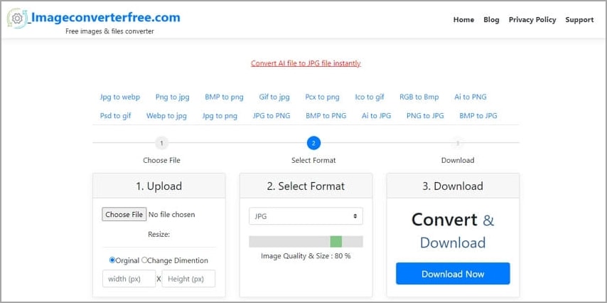 convert ai to jpg with image converter free