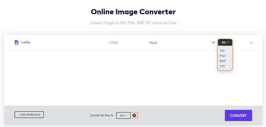 convert webpage to picture