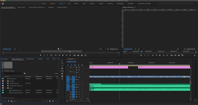 adobe premiere pro olympics video