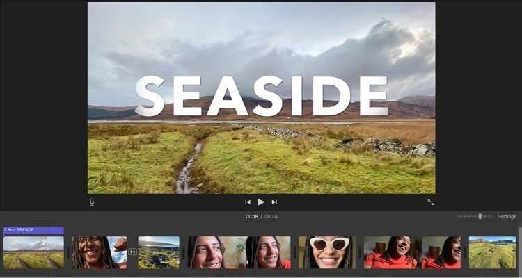 editor video imovie