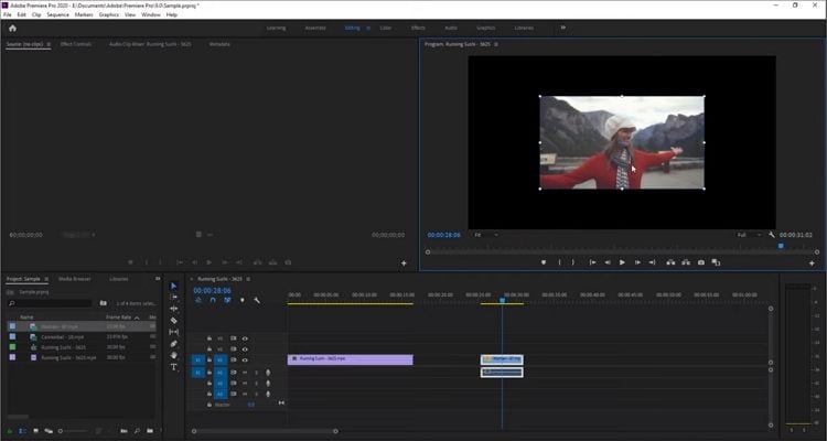 premiere pro per montare video sportivi