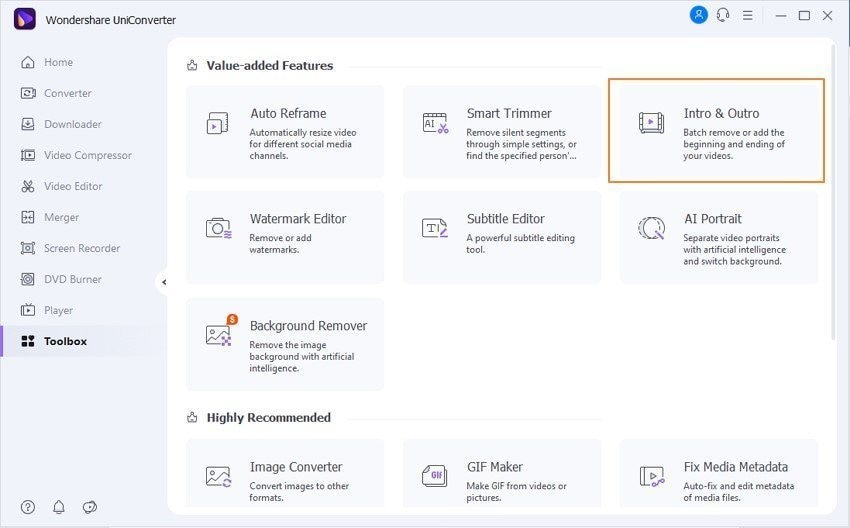 Jalankan software UniConverter