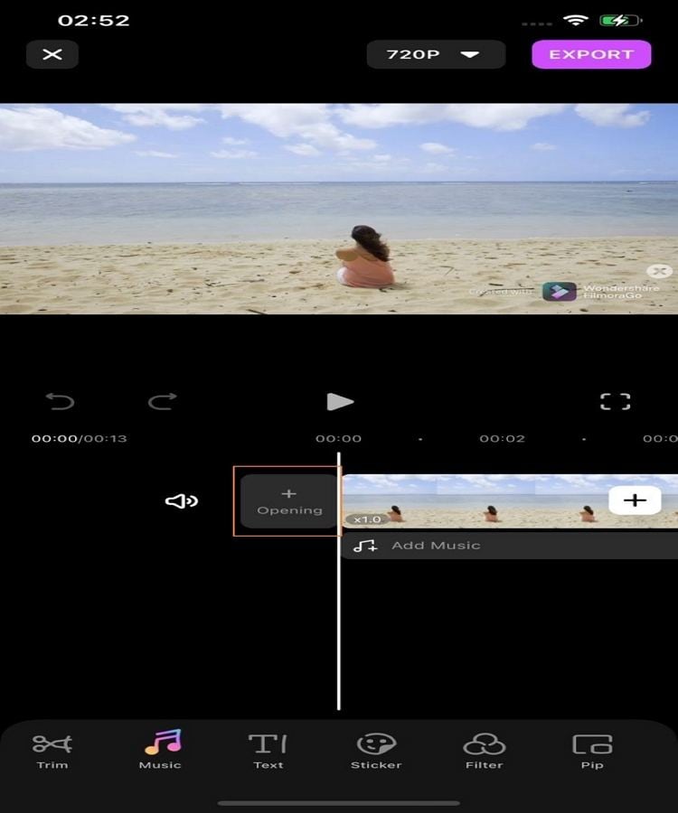 how to add intro to youtube video on iphone