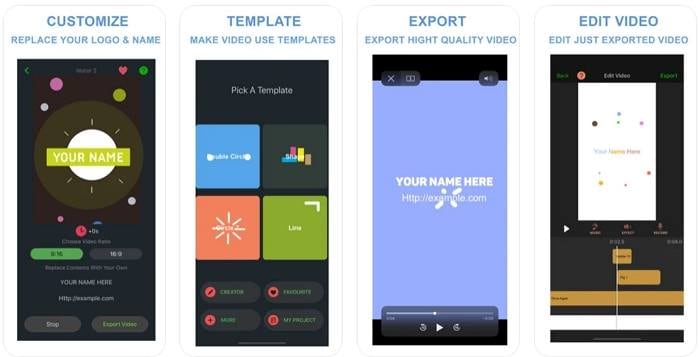 intro maker app Intro Video Editor