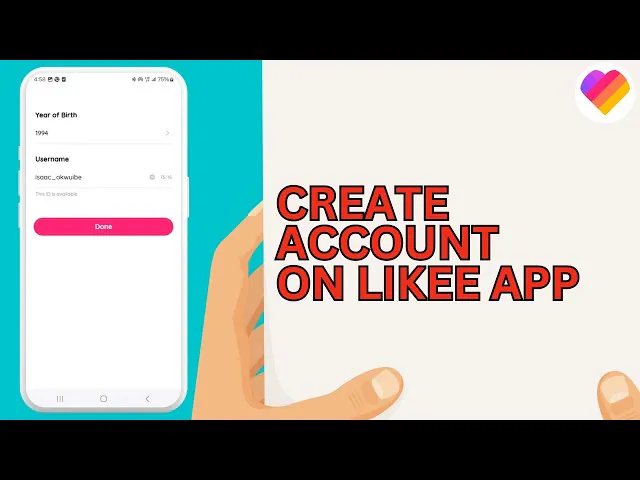 create an account