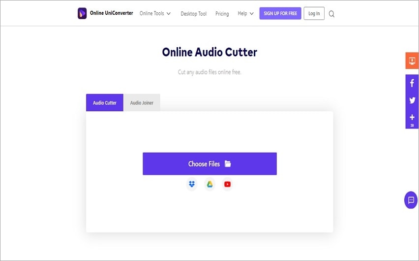 m4a audio cutter online
