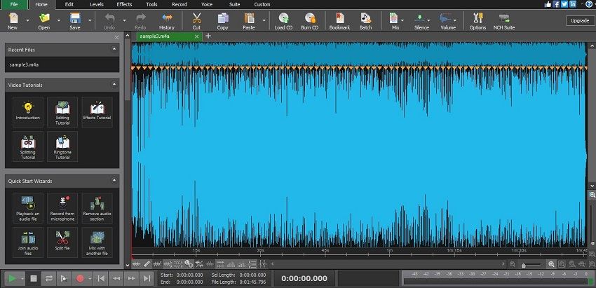 wavepad editor de audio 