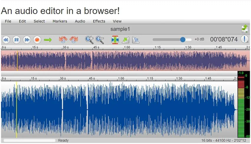 noise reduction with twistedwave