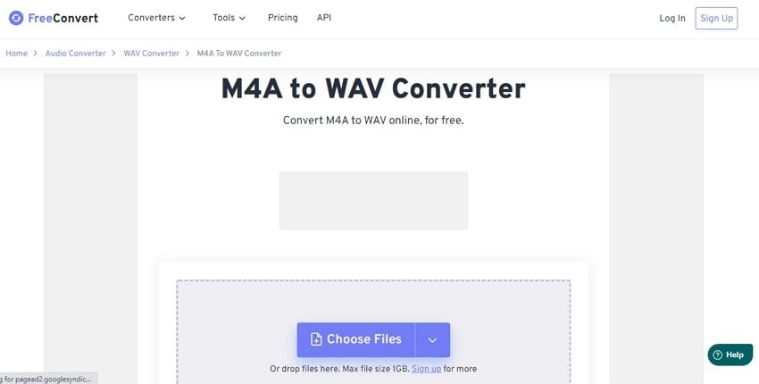online m4a to wav converter