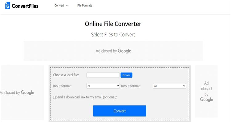 Convertire AAC in M4R online gratis - ConvertFiles