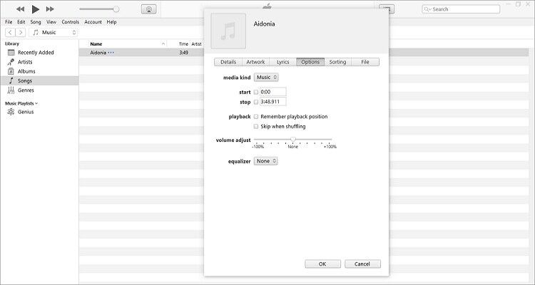 MP3 to M4R with iTunes