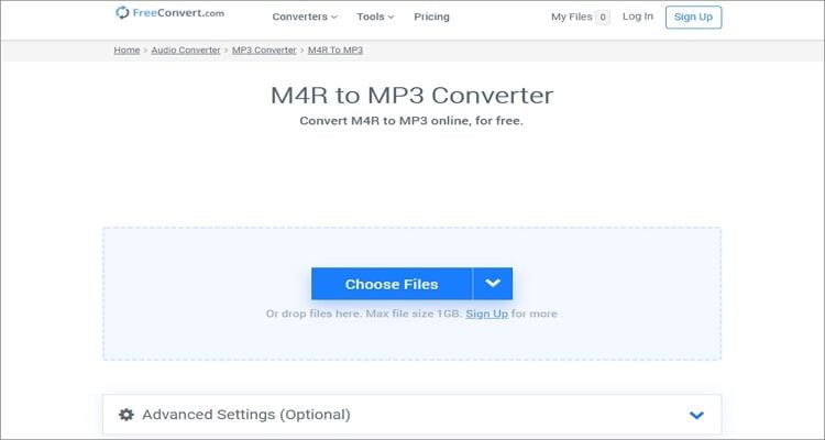 Convert Any Videos and Audios to M4R Online Free - FreeConvert
