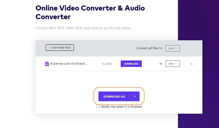 download convertd videos