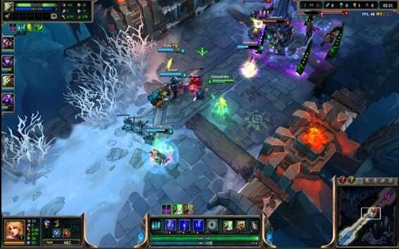 popular game for mac- League of Legends