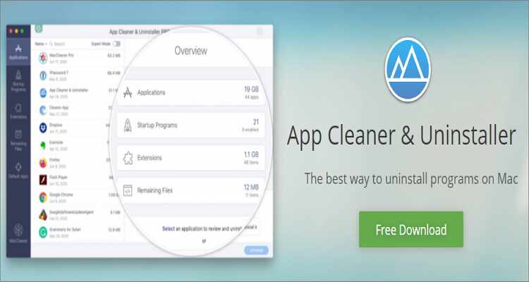 mac app cleaner that scans for old unused aps