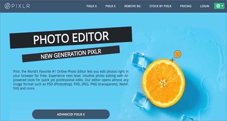 Crop a Picture on Mac for Free - Pixlr