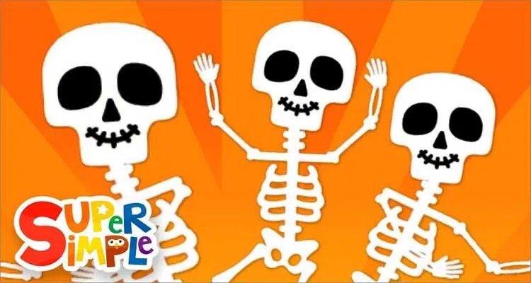 Chanson d'Halloween pour enfants - La danse des squelettes