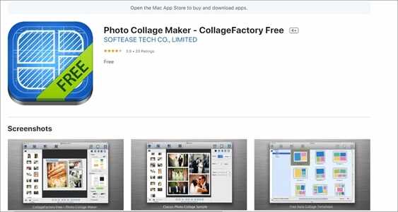 Online eine Fotocollage auf Mac erstellen - Photo Collage Maker