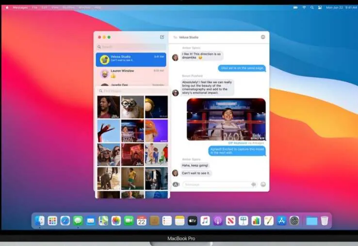 Mac OS11 BigSur - Fotos