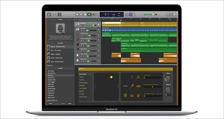 Podcast auf Mac aufnehmen - Garageband