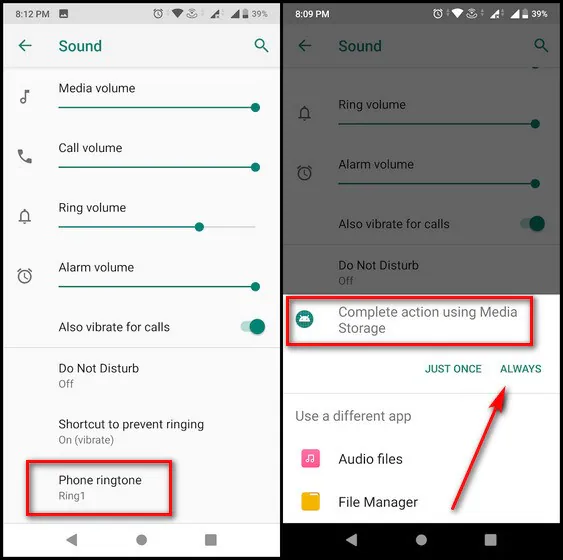 how to set mp3 file as ringtone on android programmatically