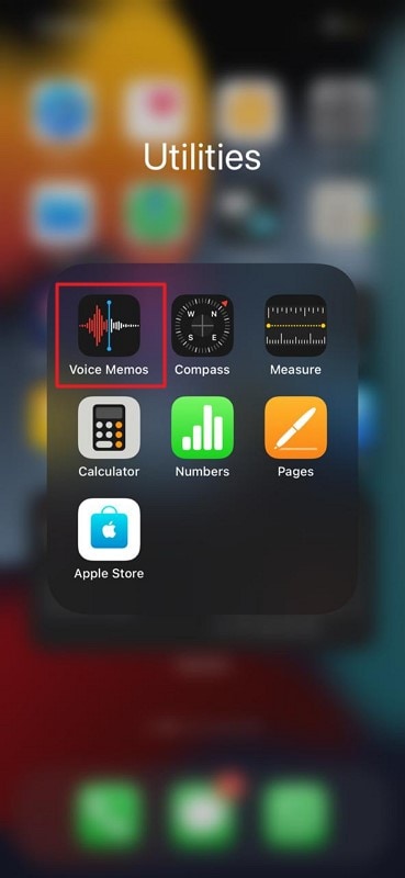 launch voice memo app