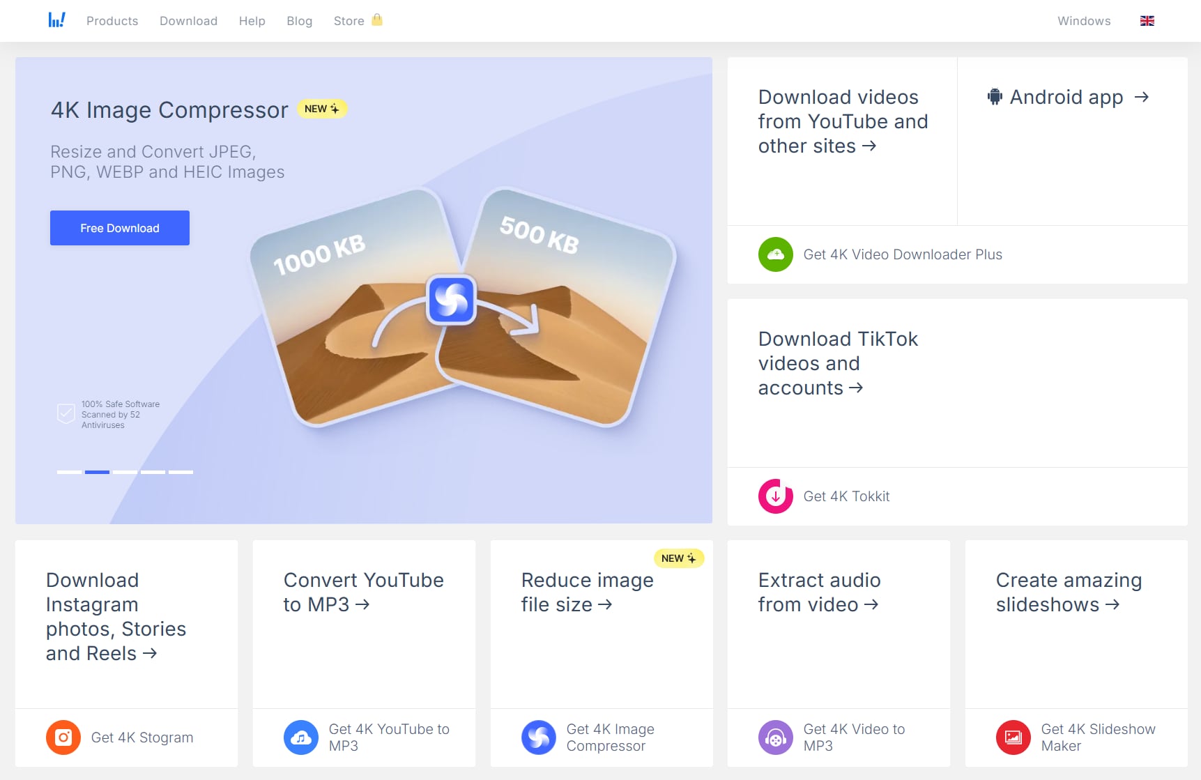 4k downloader plus interface