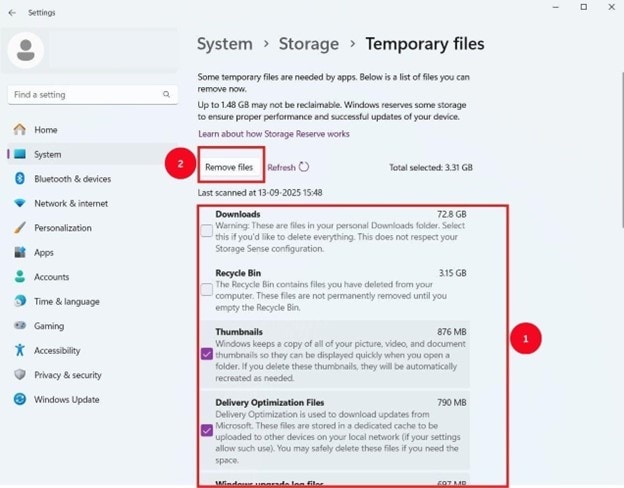 Temporäre Dateien entfernen: Fehlerbehebung für 4K Video Downloader