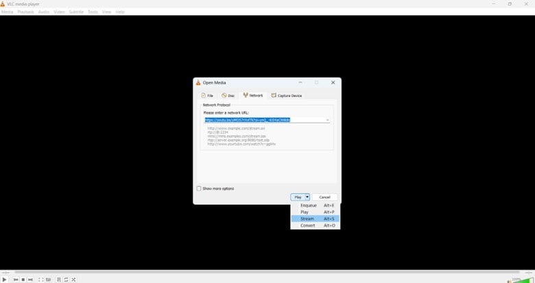 VLC Player: Netzwerk-Stream als YouTube Video Downloader 4K Workaround