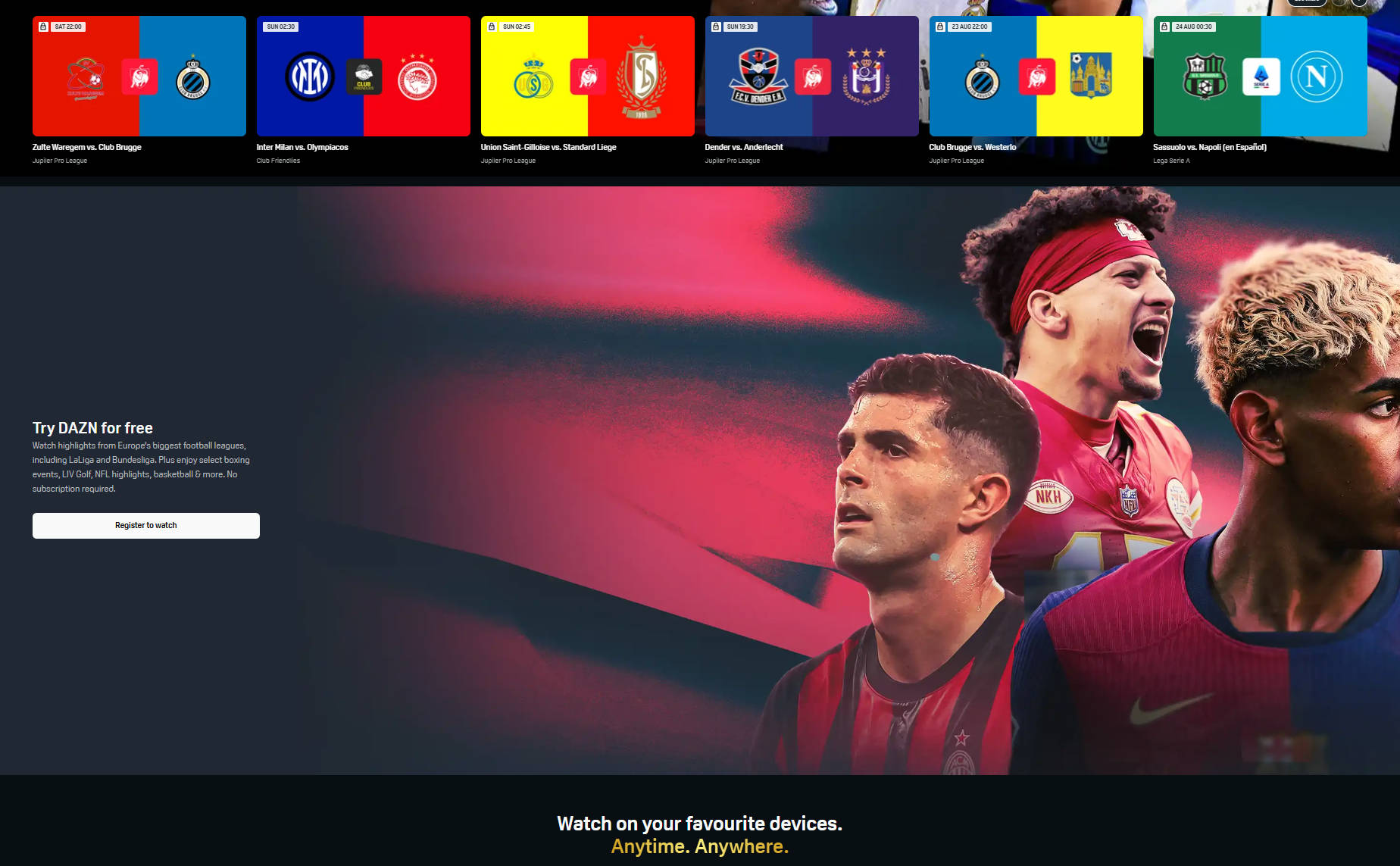 dazn screenshot