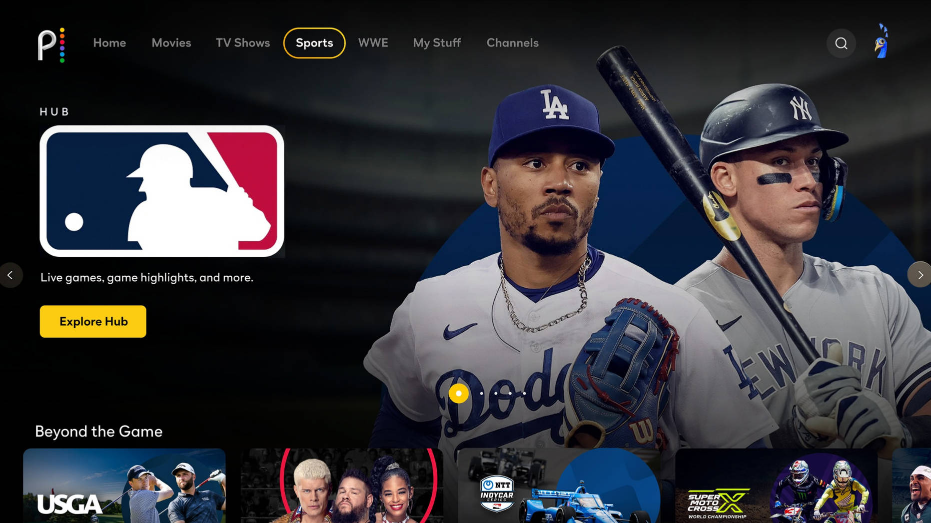 peacock screenshot