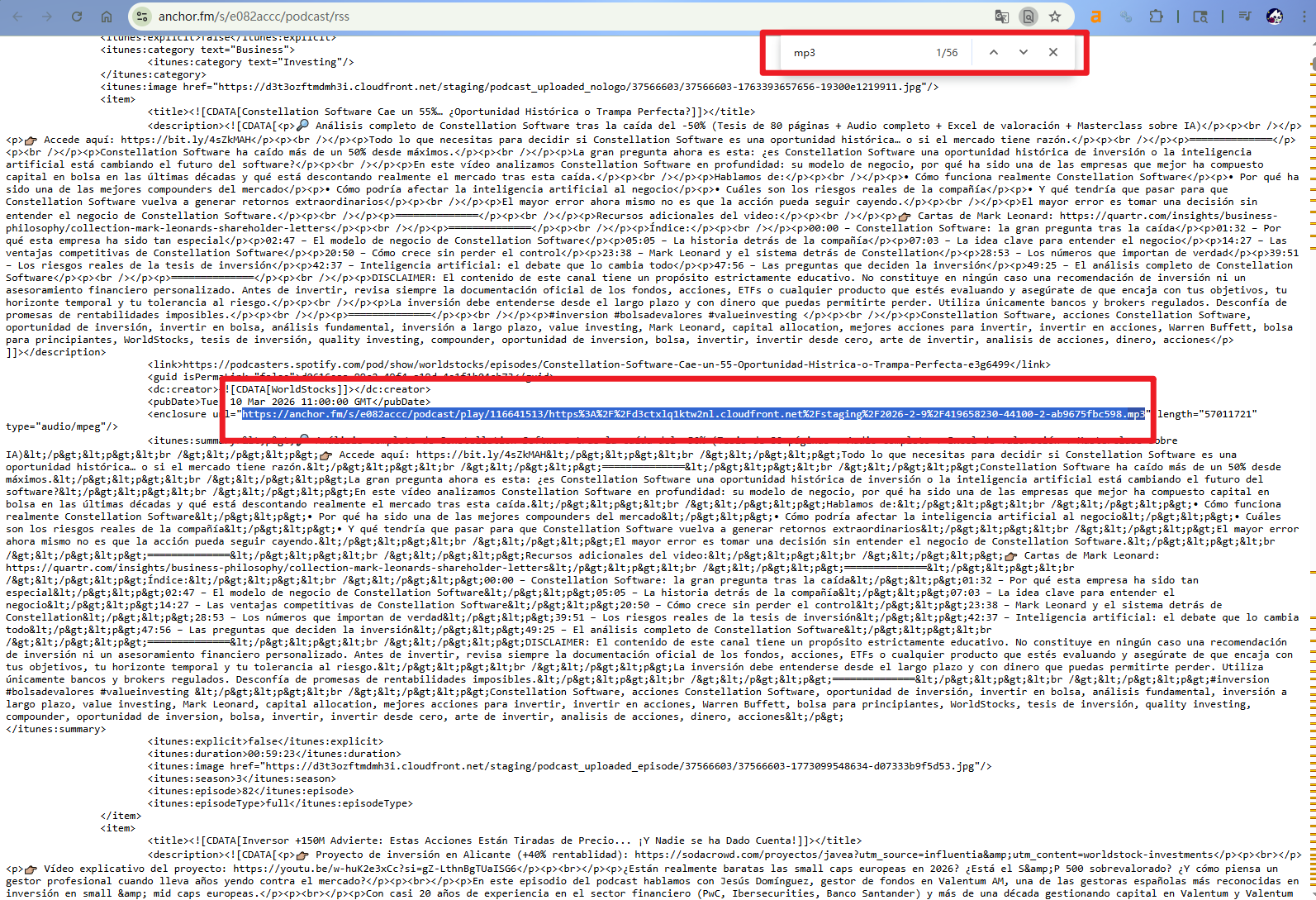 Locate the Audio File