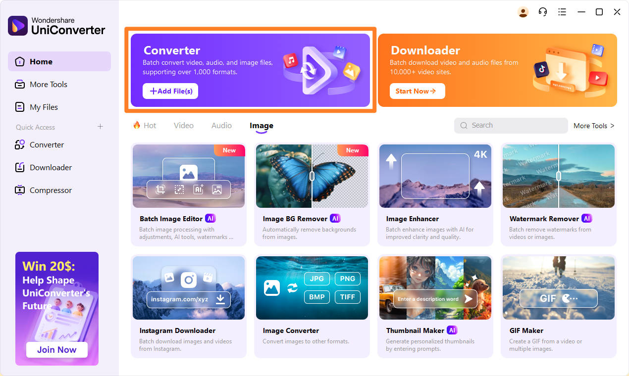 launch uniconverter
