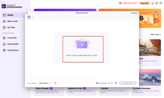 upload file