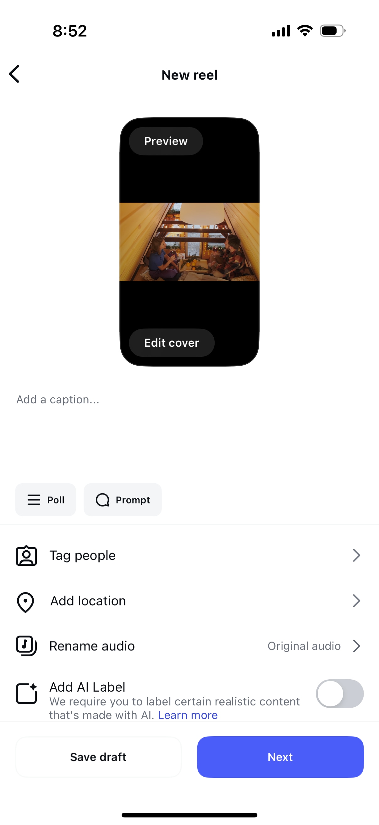 how to share instagram reel