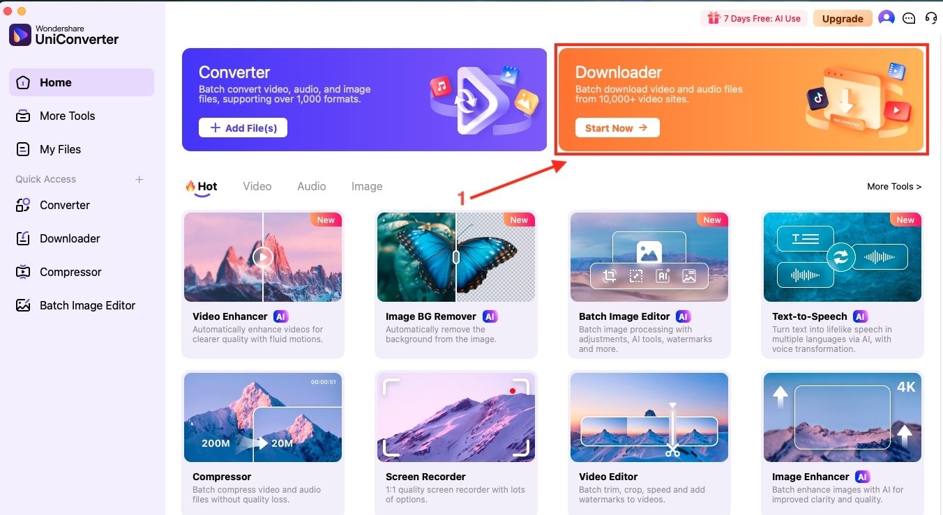 wondershare uniconverter downloader
