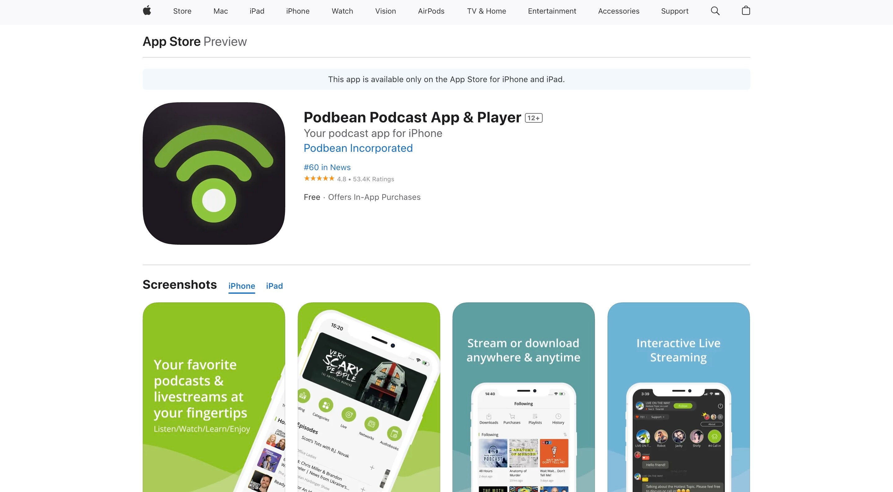 podbean homepage