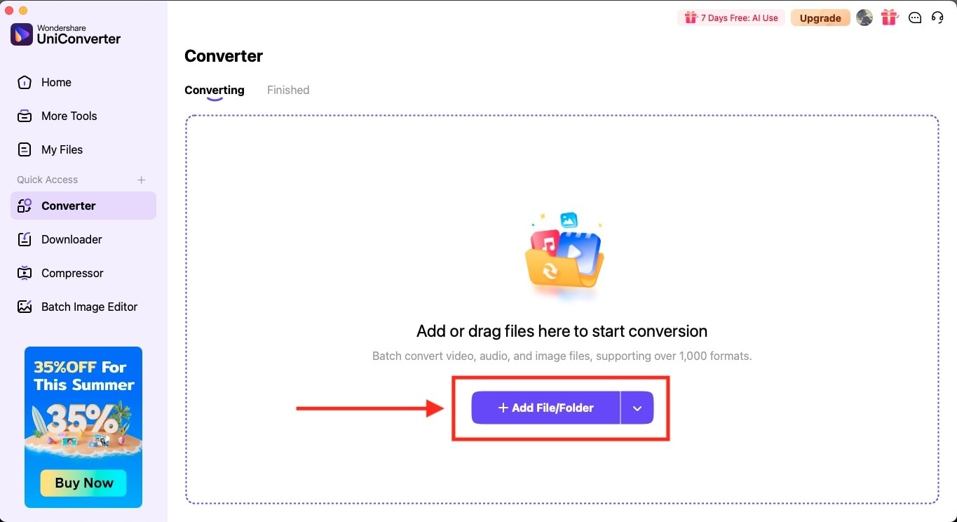 wondershare uniconverter convert all