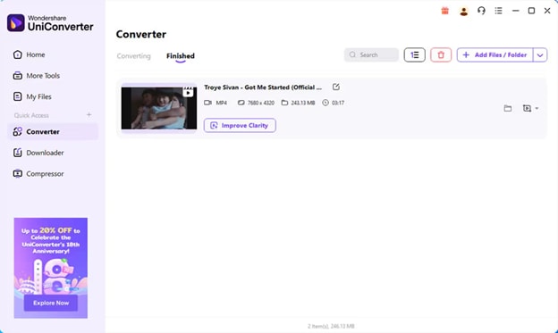 save and convert iso file