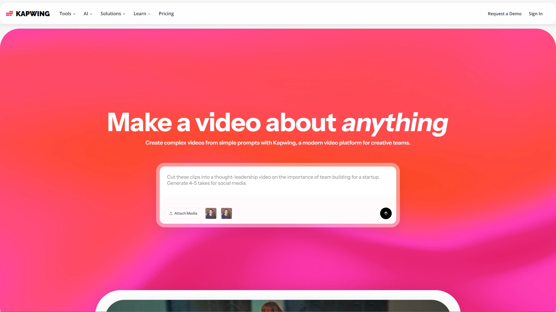 veed.io text transcriber