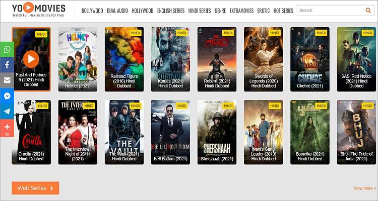 Best site to hot sale watch hollywood movies free