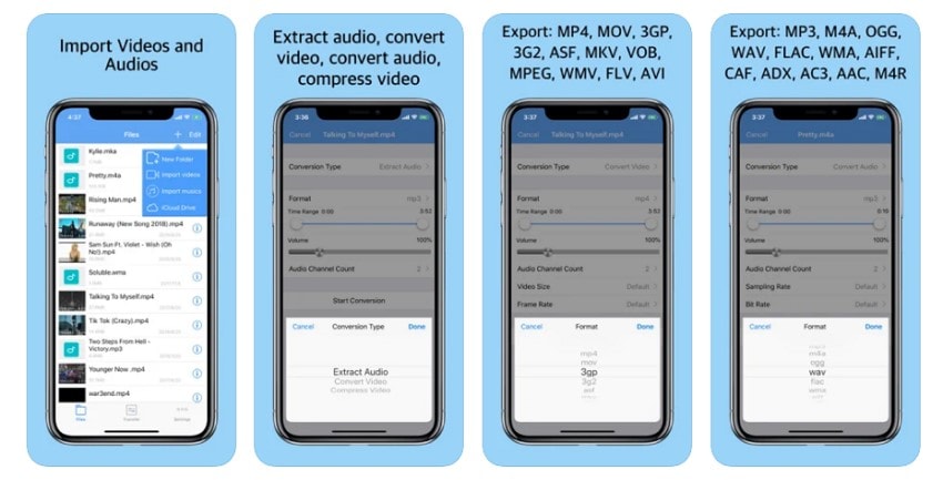 convert iphone video to mp3