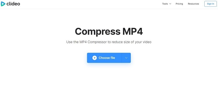compress a video