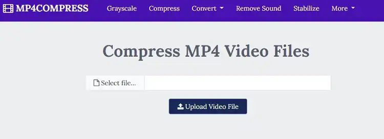 software to compress mp4 video files